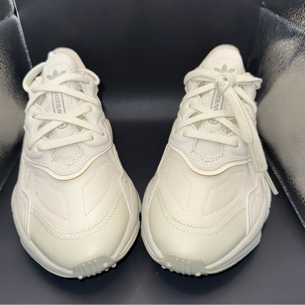 Size 6.5Y - adidas Ozweego Low Aluminium - GW8059, Gently Worn, No Box, Clean